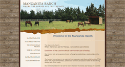 Desktop Screenshot of manzanitaranch.org